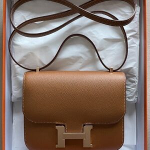 Hermès Constance Mini Mirror Gold Epsom RGHW