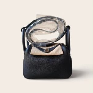 Hermès Mini Lindy Black TC PHW
